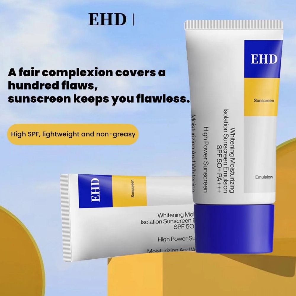 EHD whitening sunscreen 50 times ultraviolet rays isolation waterproof